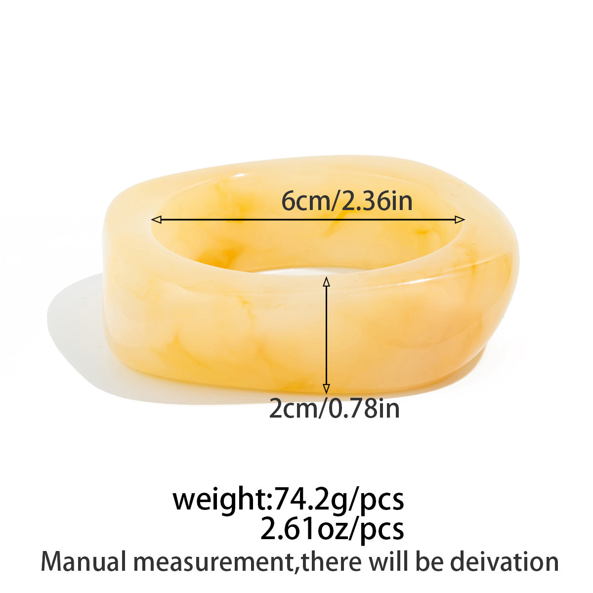 Geometric Polygon Bracelet By Planderful Vienna Verve For Women Translucent Exaggerated Modern Statement Jewelry