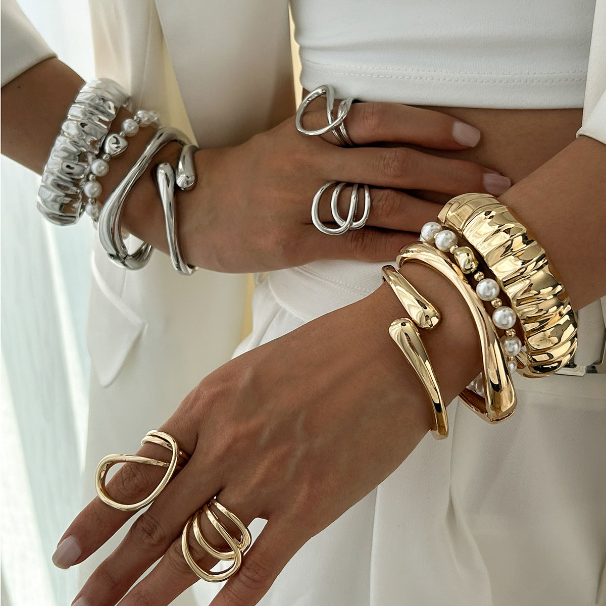 Planderful Vienna Verve Bracelet – Unique Irregular Design