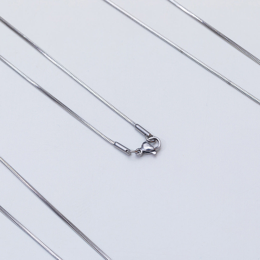 Planderful Colorful Square Crystal Pendant Necklace for Women Sparkling Everyday Genie Collection