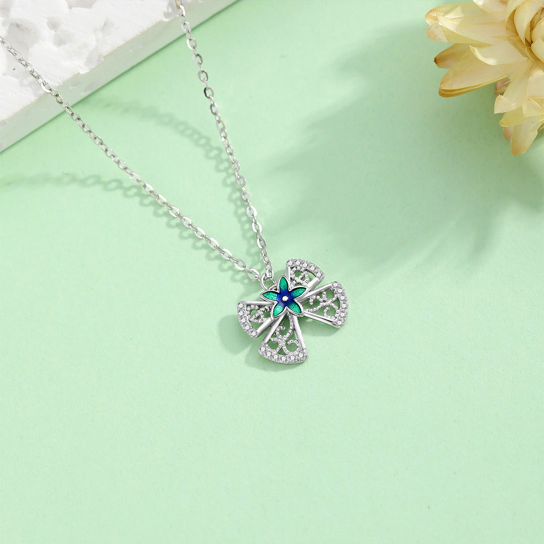 Planderful S925 Sterling Silver Butterfly Necklace For Women Delicate Forest Inspired Everyday Luxury Gift