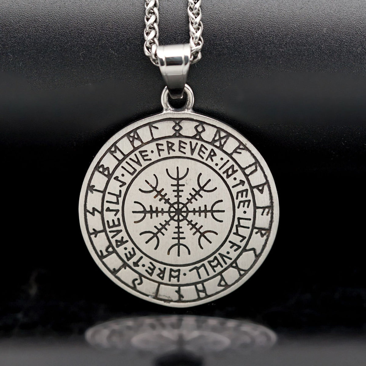 Steel Necklace – Vintage Thor Hammer Pendant