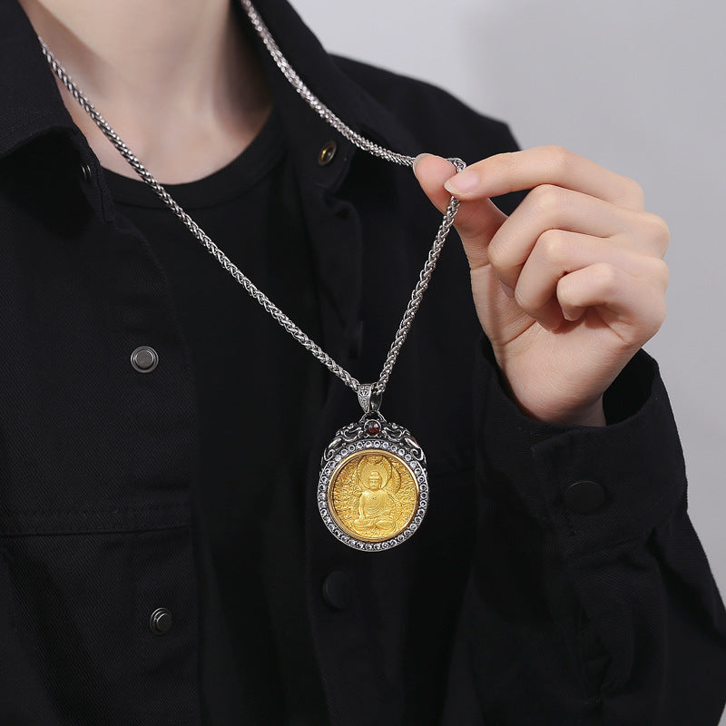 Zircon Necklace – Vintage for Men