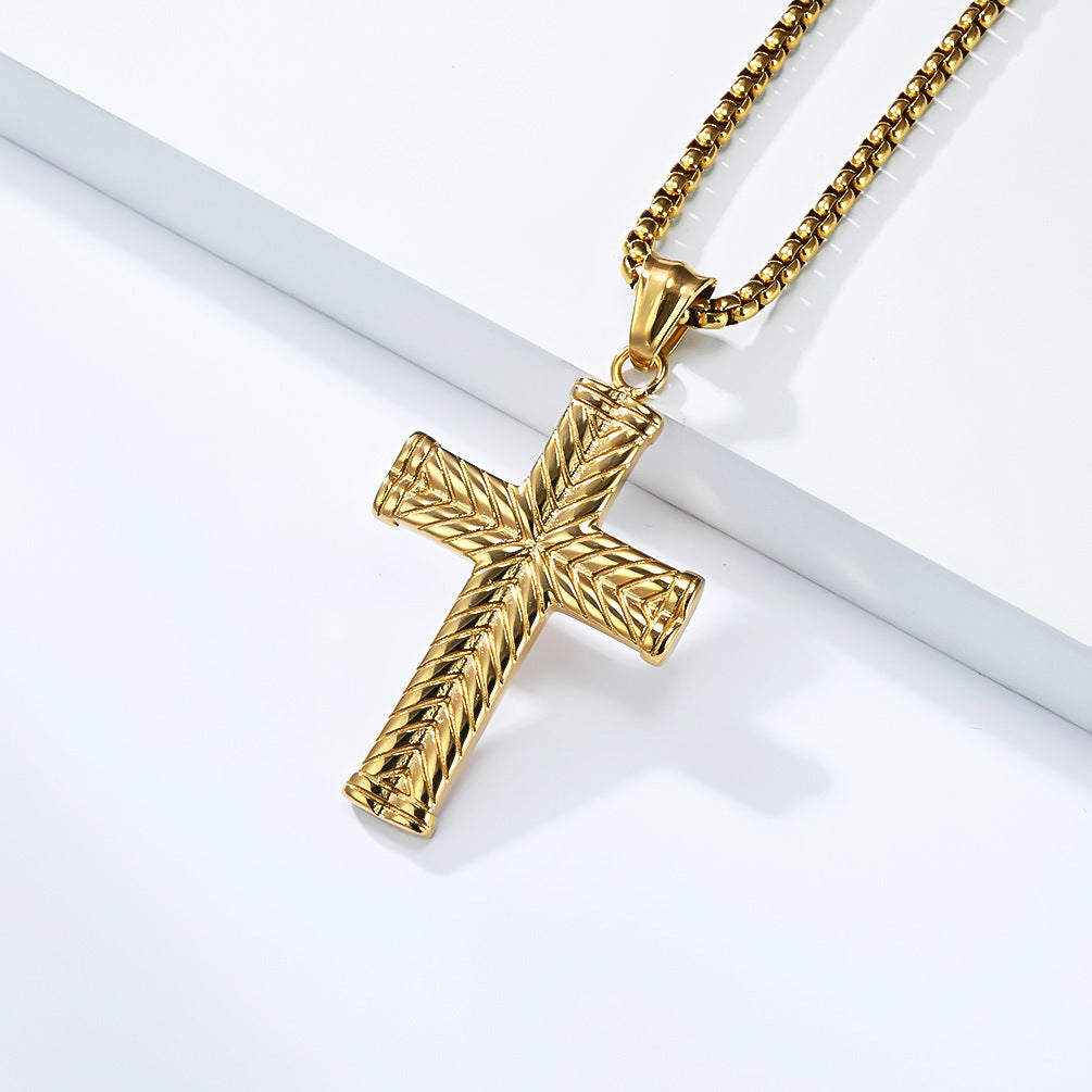 Planderful Everyday Genie Pendant Necklace Unisex Steel Streetwear Statement for Men