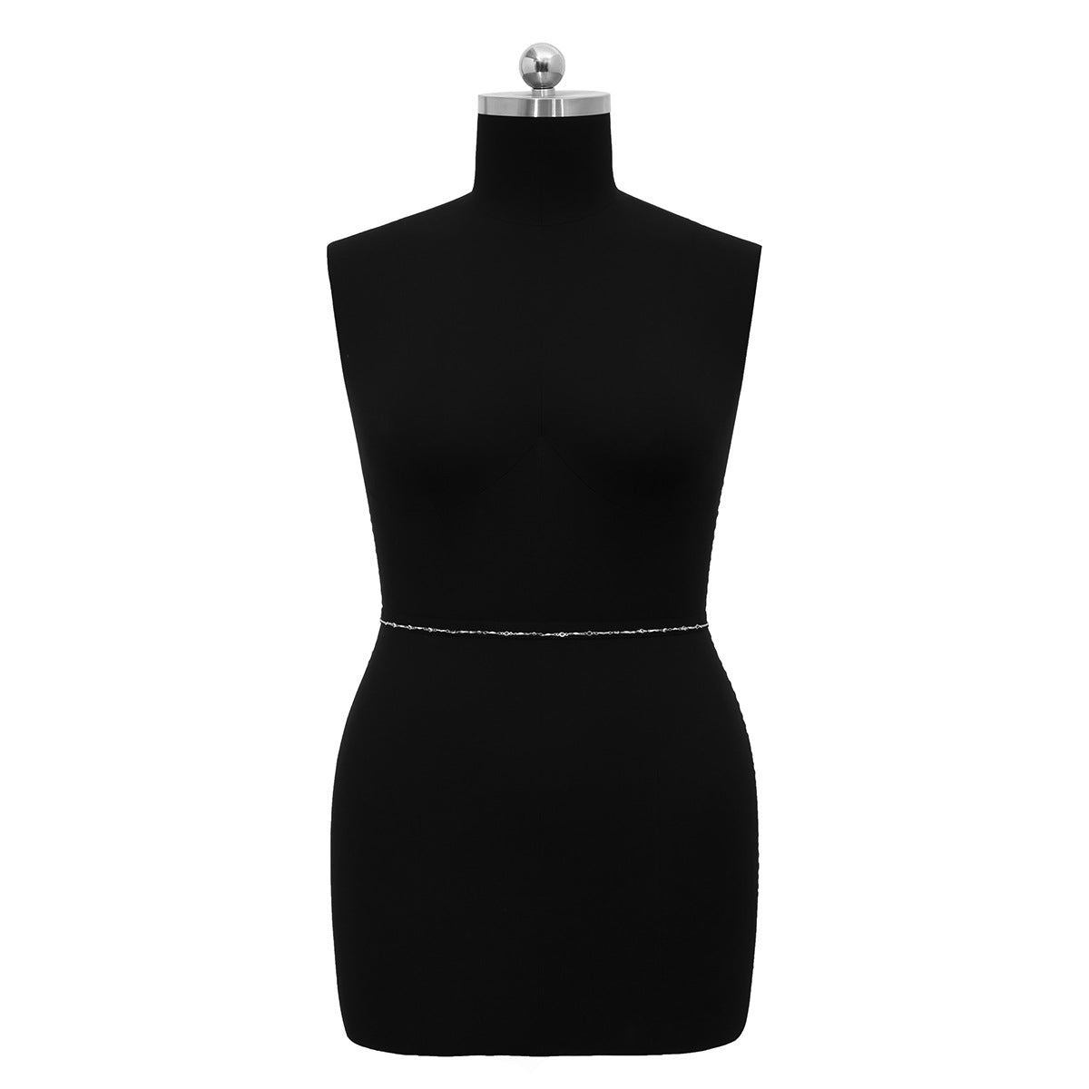 European and American Jewelry Collection: Vienna Verve Necklace and Body Chain with Alloy Material