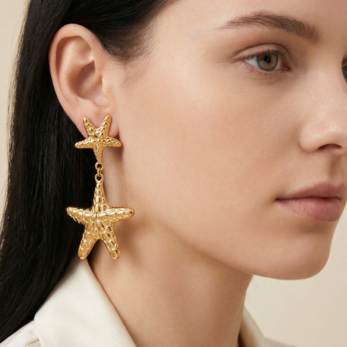 Modern Stainless Steel Earrings