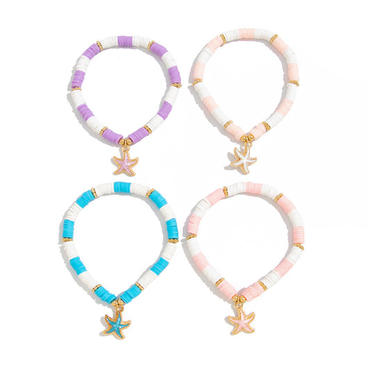 Planderful Vienna Verve Bracelet – Bohemian Starfish Design