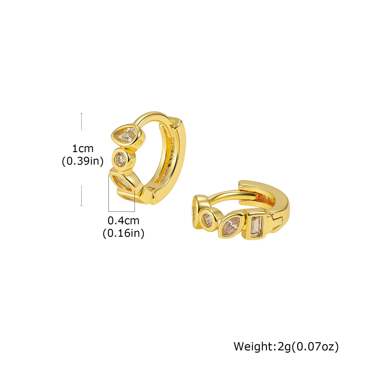 Zircon Earrings