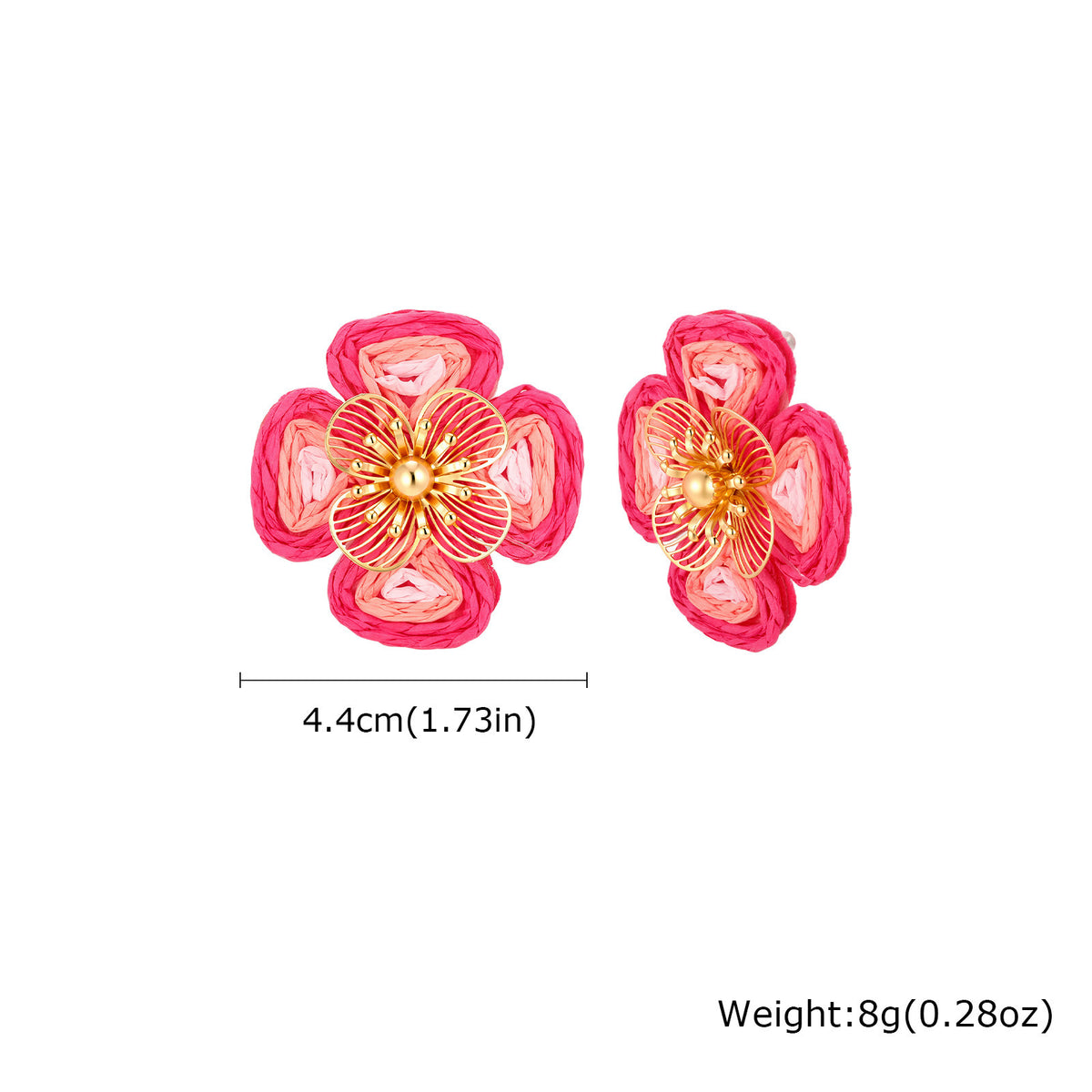 Floral Cat Earrings