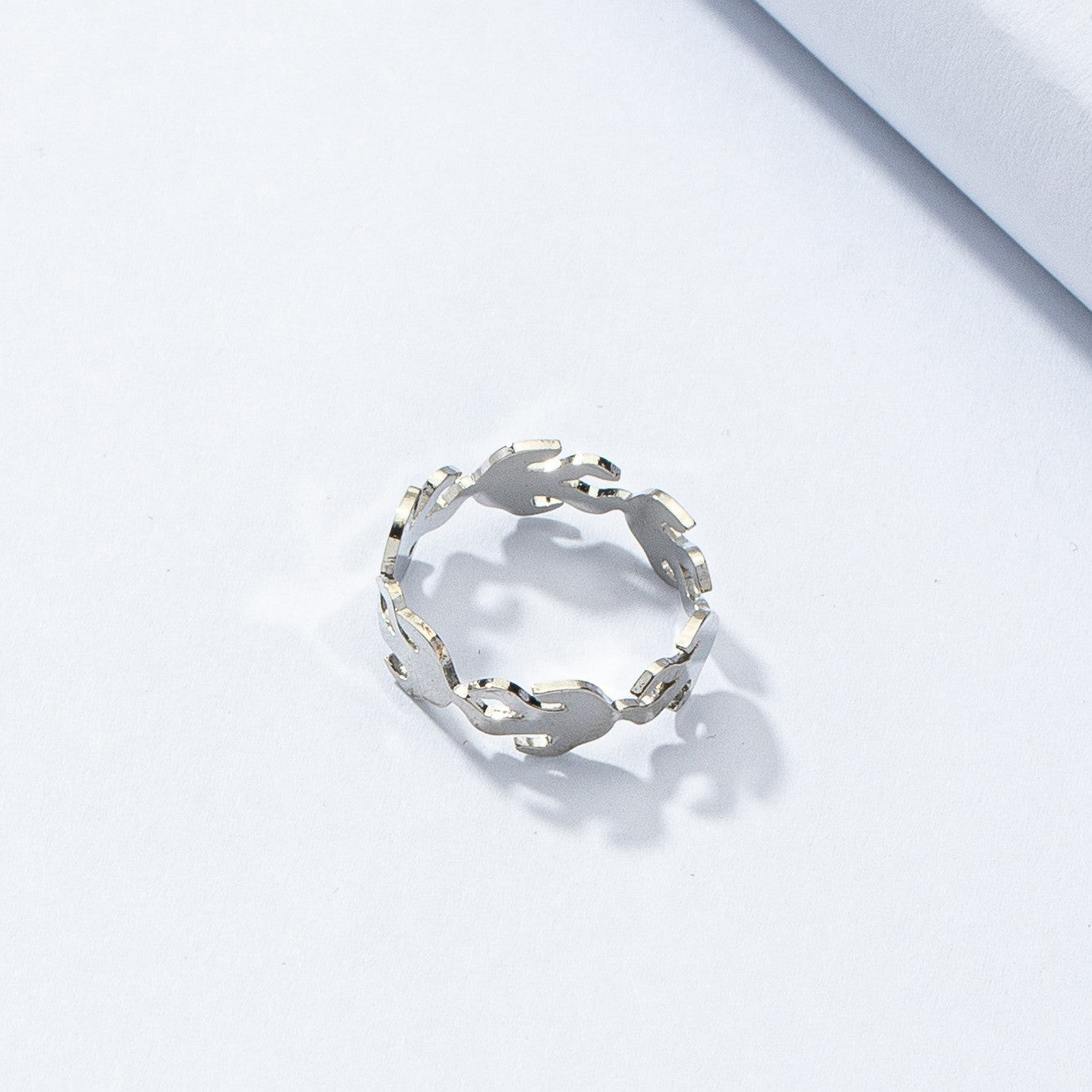 Vienna Verve Metal Ring - Unique Female Minority Design, Adjustable Fit, Stylish and Durable