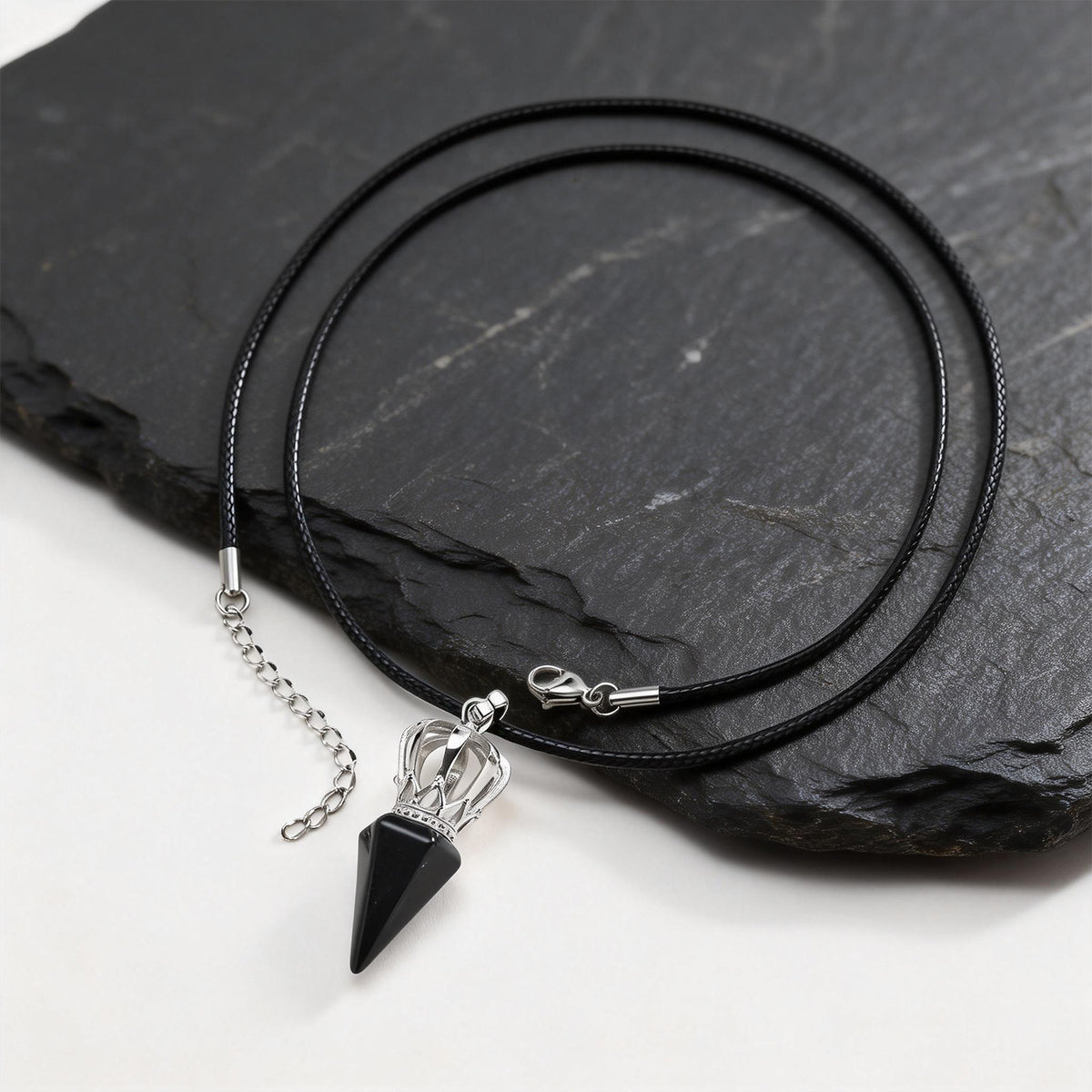Tiger's Eye Stainless Steel Pendant