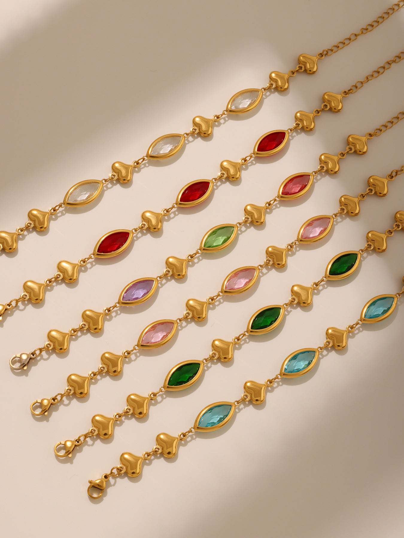 Planderful Czech Glass Love Splicing Bracelet For Her