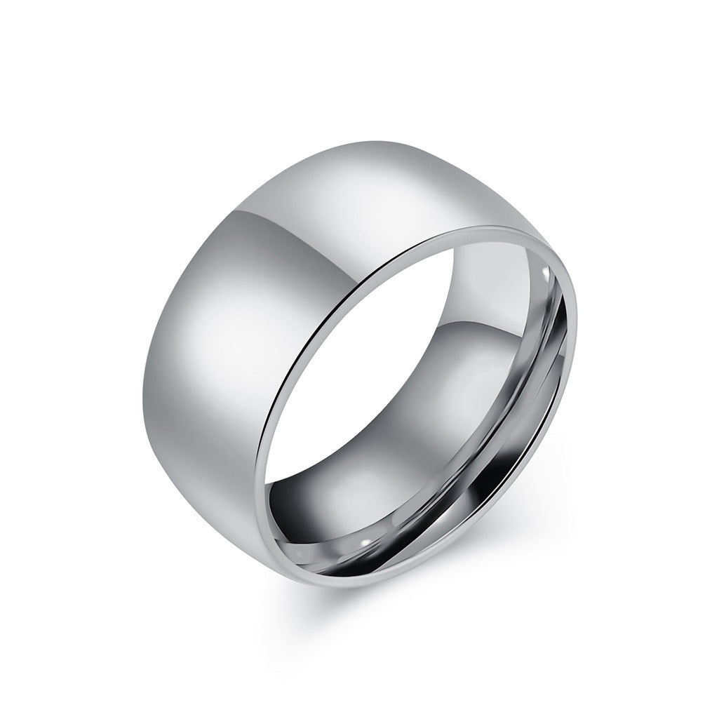 Modern Stainless Steel Ring — Gold / Silver / Black