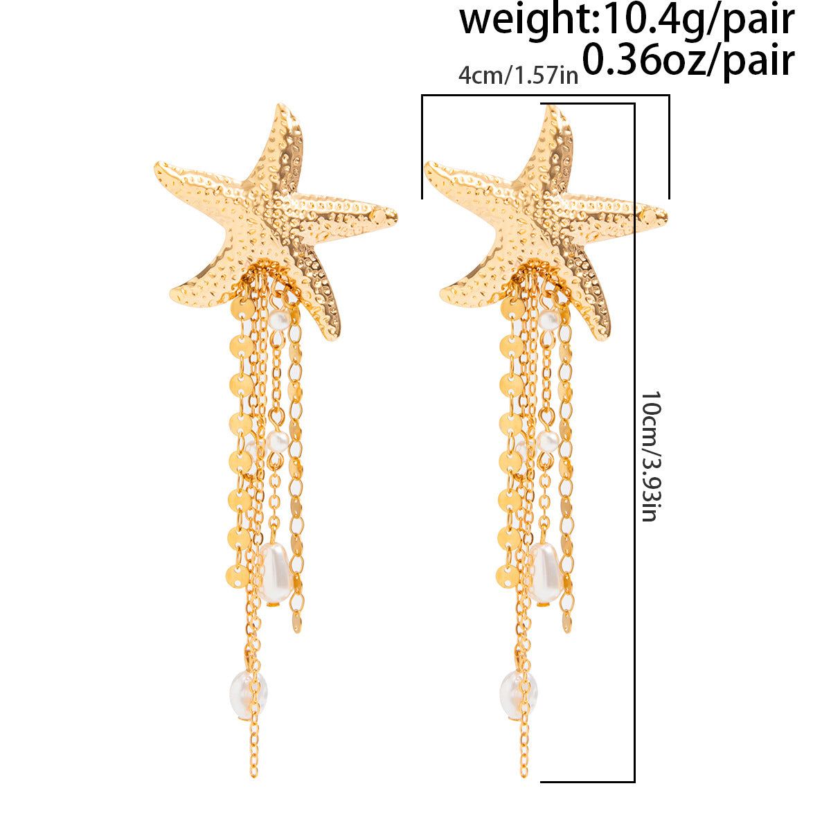 Planderful Vienna Verve Fringed Crystal Pearl Statement Earrings For Fashion Forward Women