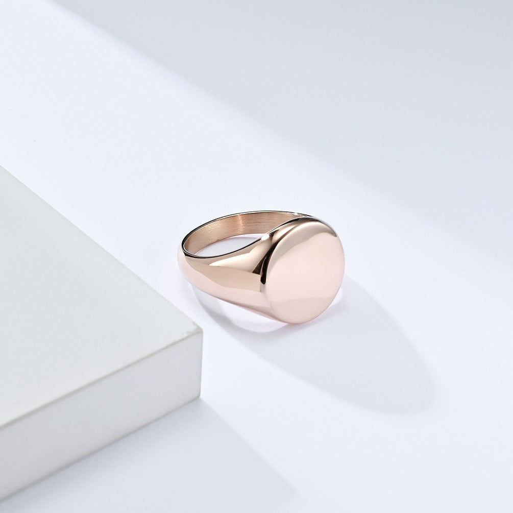 Steel Ring - Luxury Everyday Wear