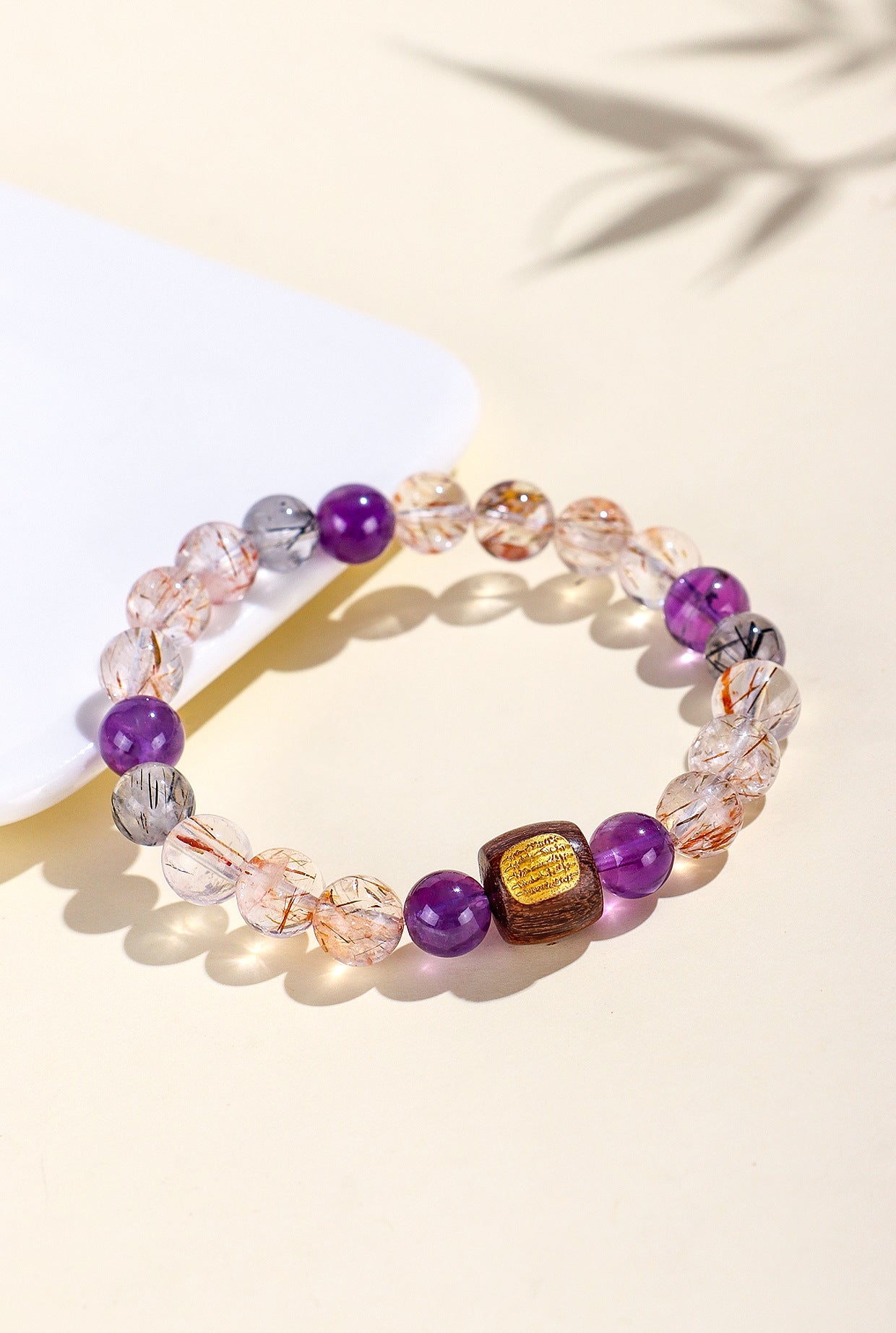 Planderful Fortune's Favor Bracelet – Elegant Black Crystal Design