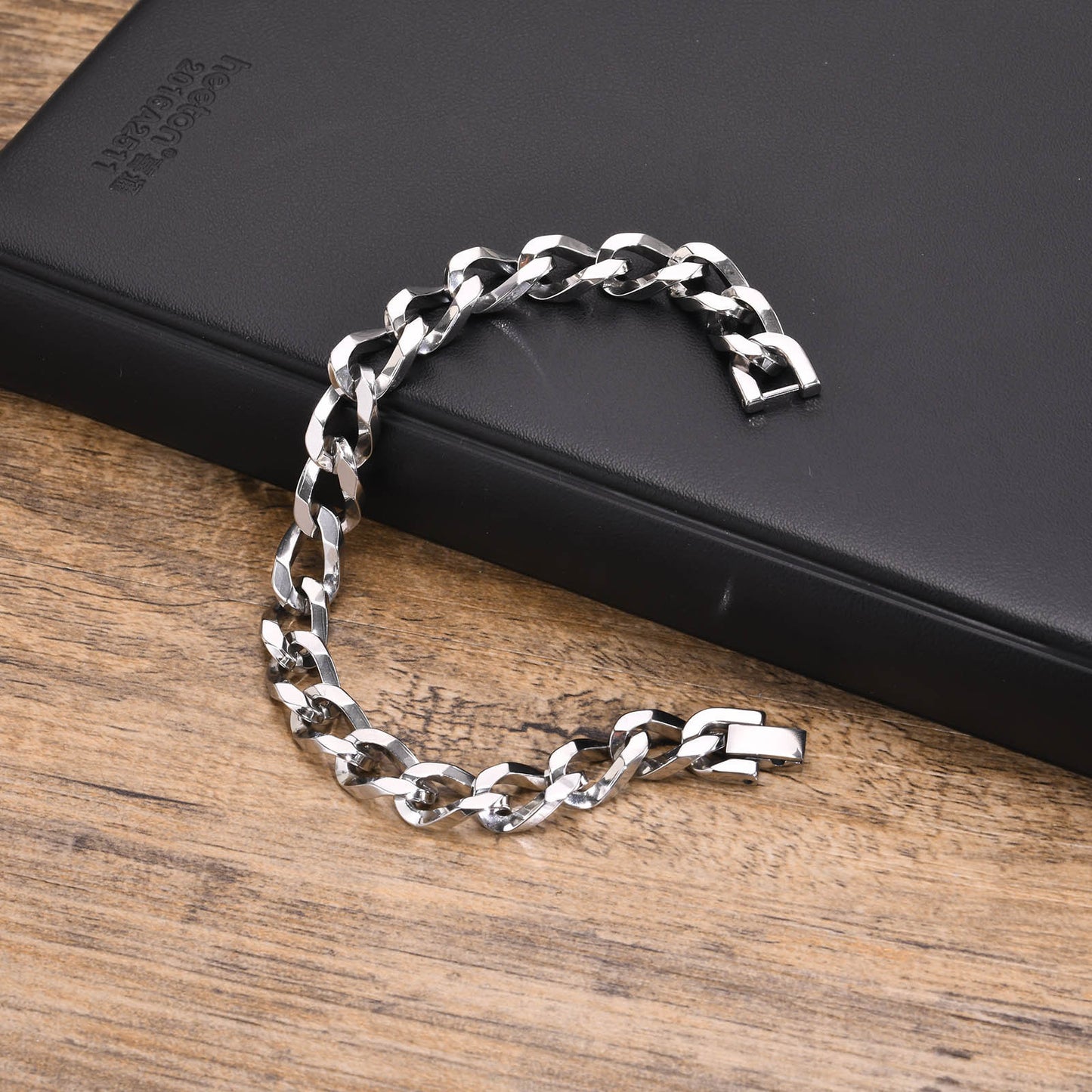 Stainless Steel Irregular Bracelet Men's Personality Hip Hop Jewelry
