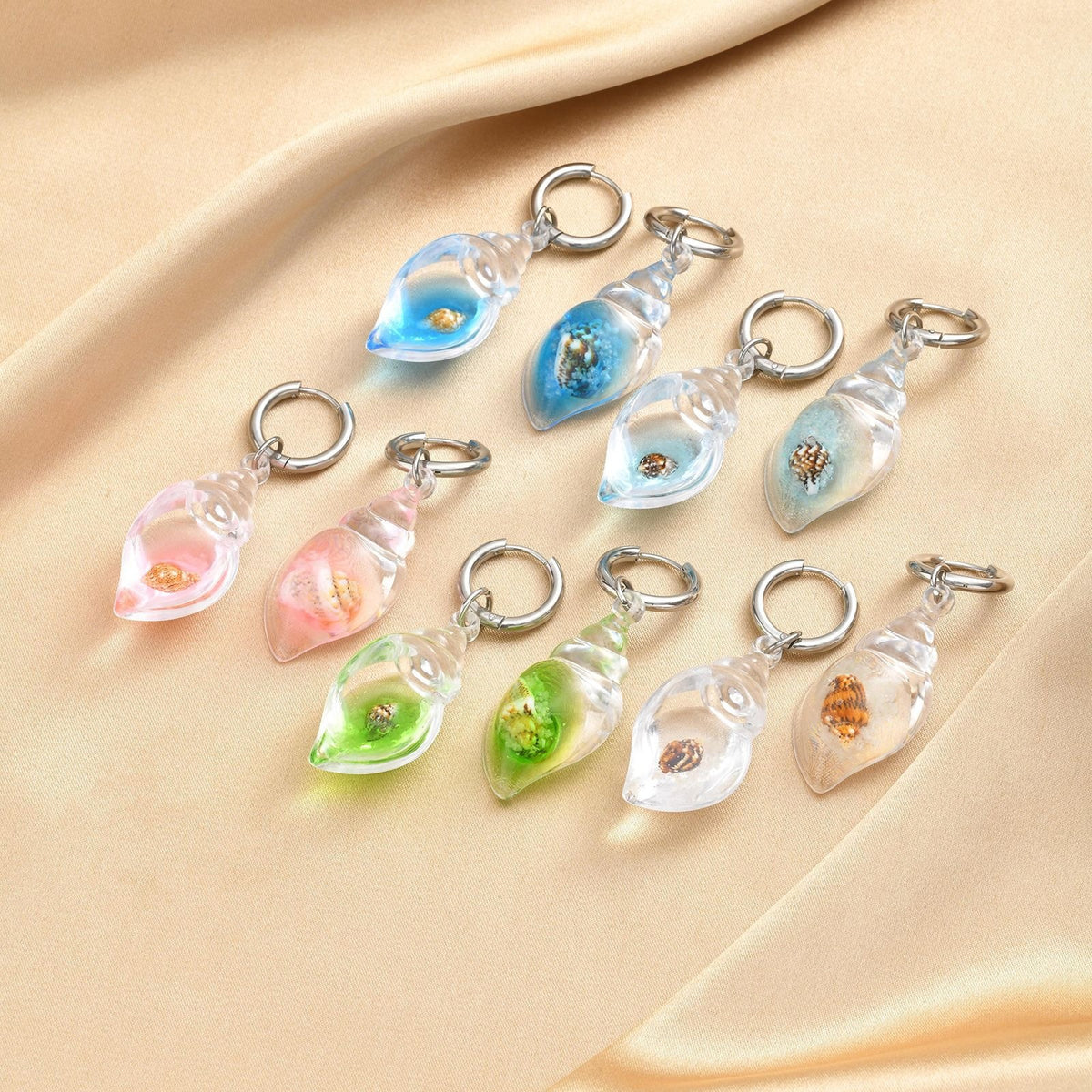 Gold- or Silver-Tone Charm Drop Earrings — 5 Styles