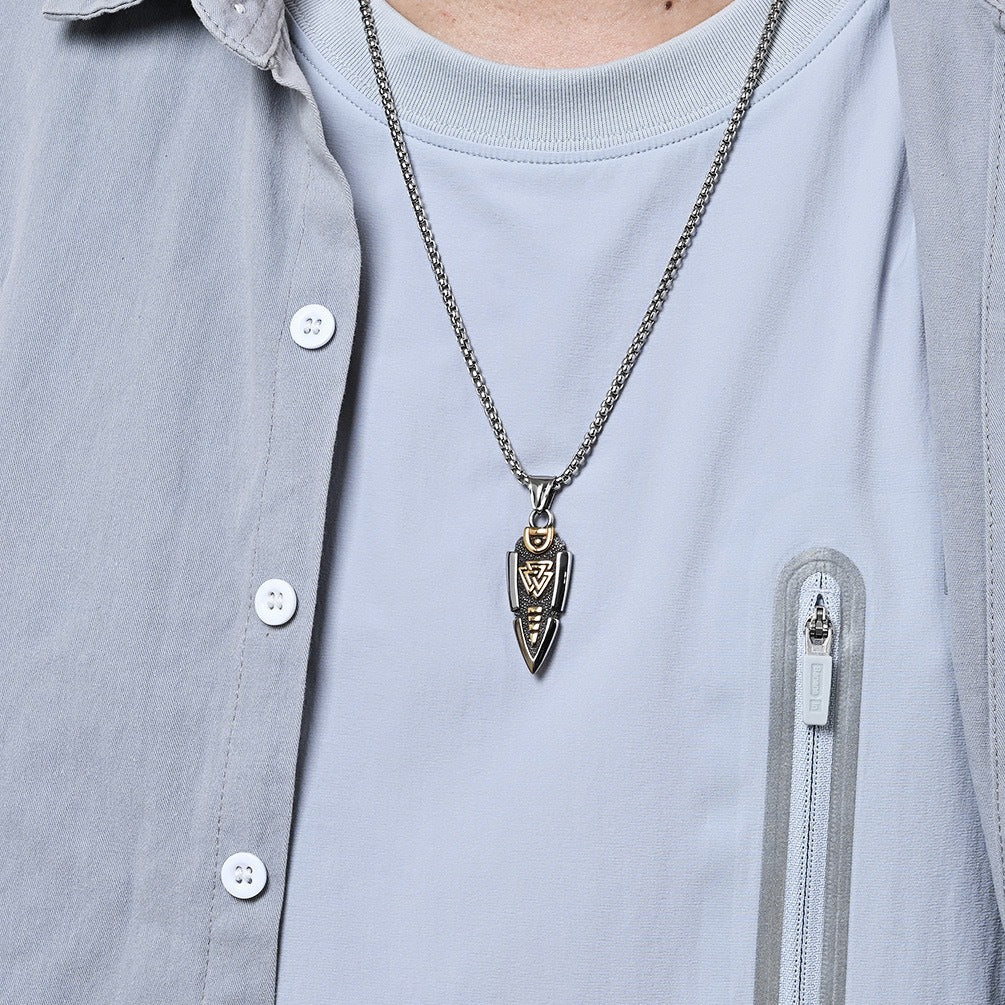 1. Planderful Stainless Steel Necklace For Men