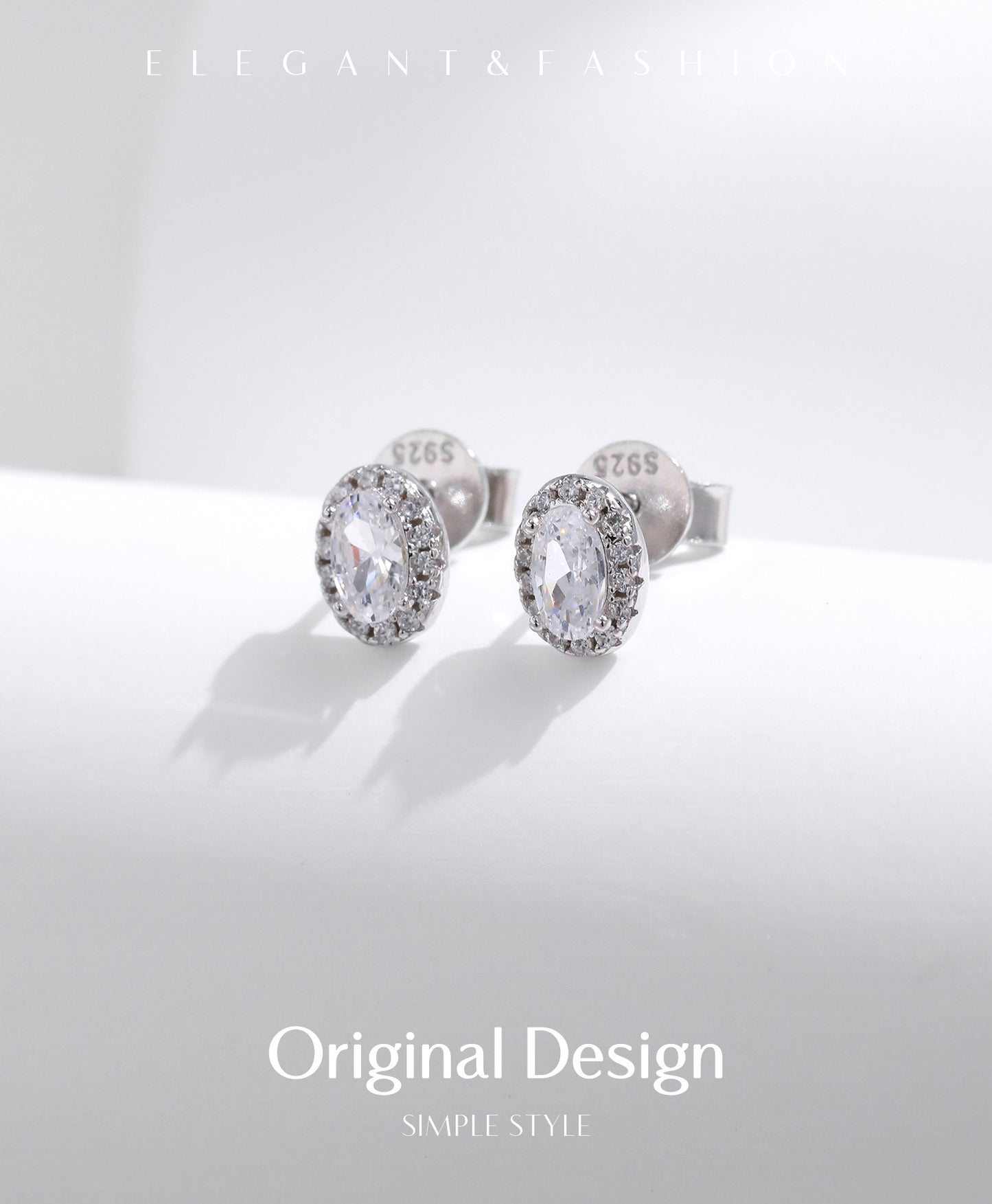 Planderful Everyday Genie Earrings – Exquisite Zircon Geometric Design