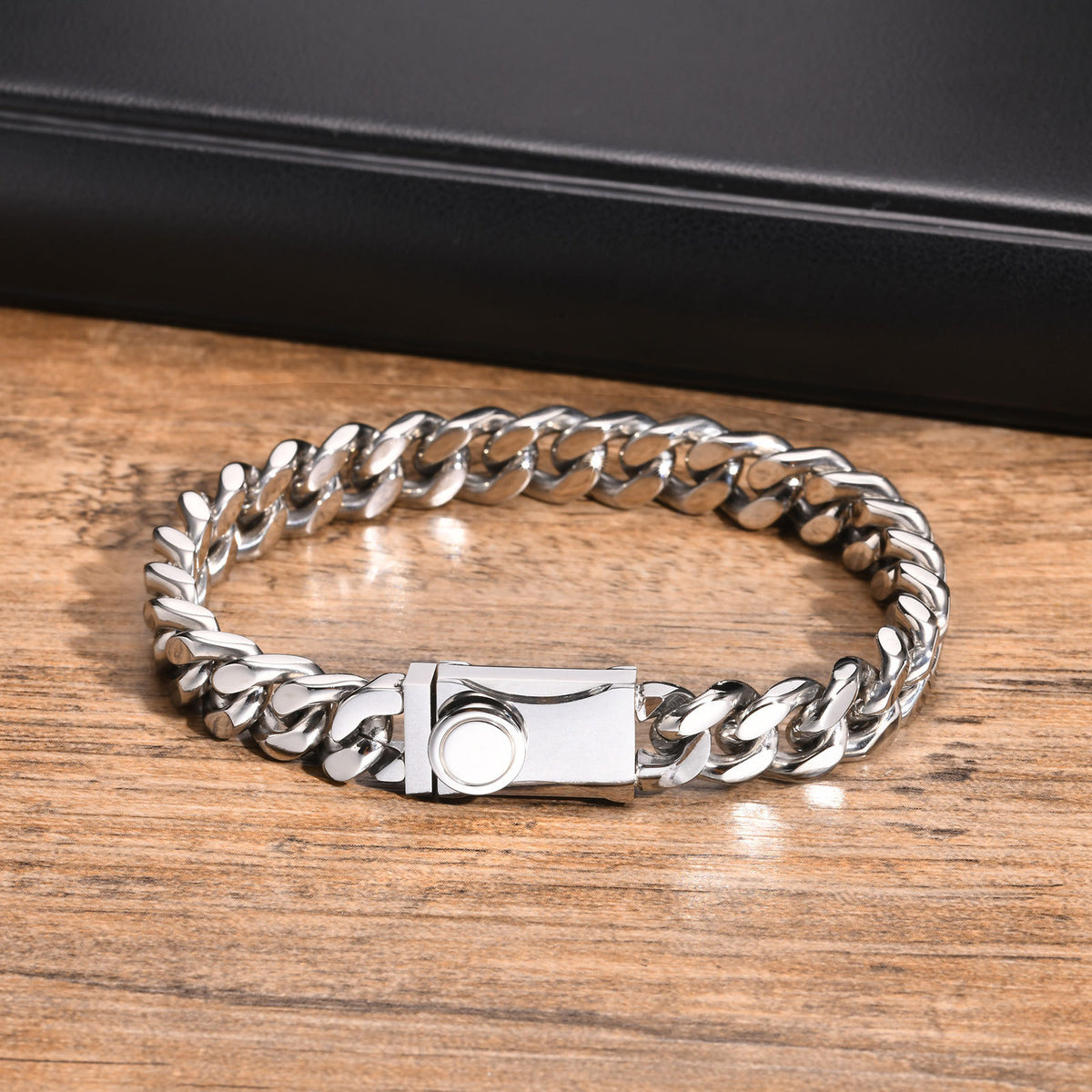 Cuban Chain Stainless Steel Bracelet for Men
