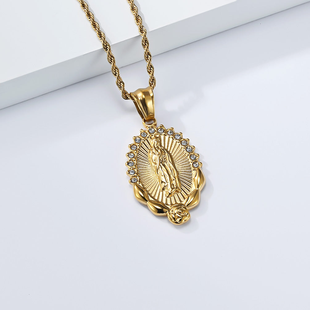 Modern Stainless Steel Necklace — Gold / Silver