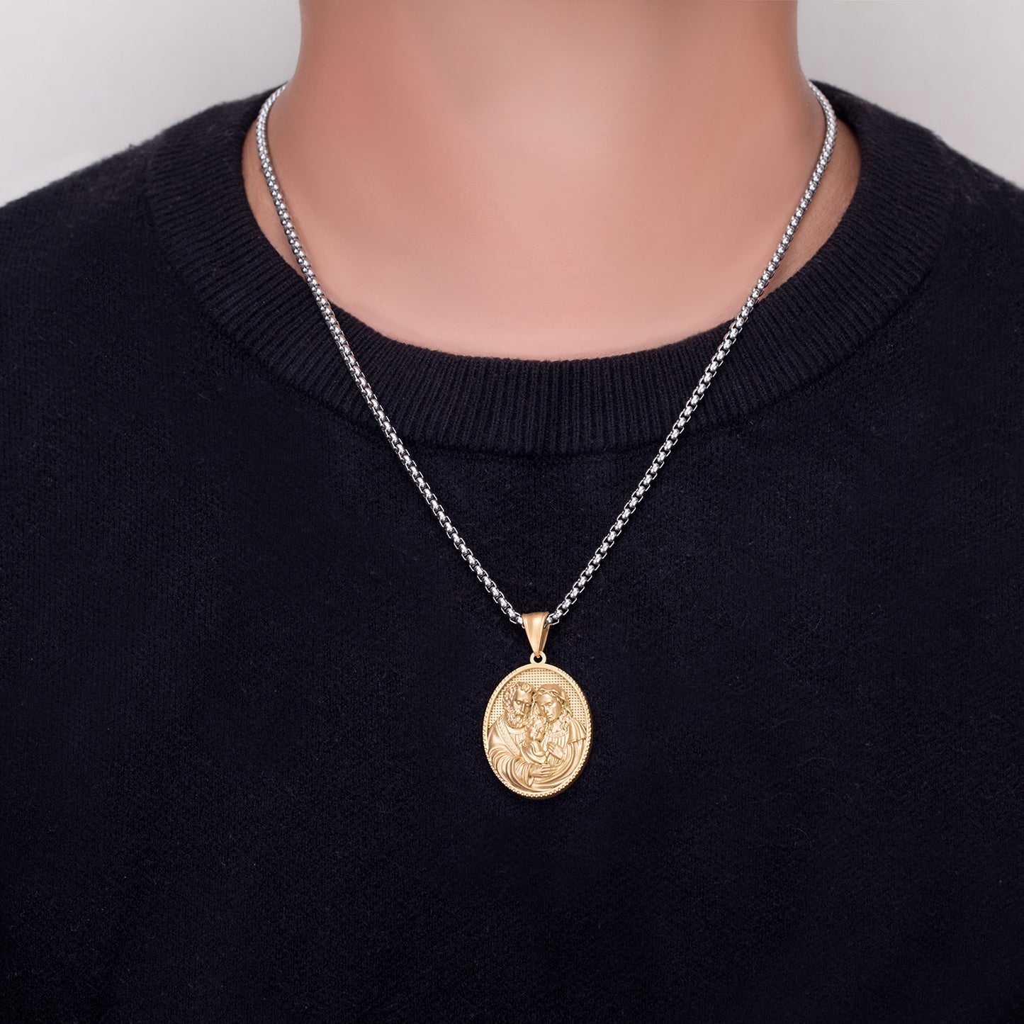 Steel Necklace – Vintage Everyday Wear