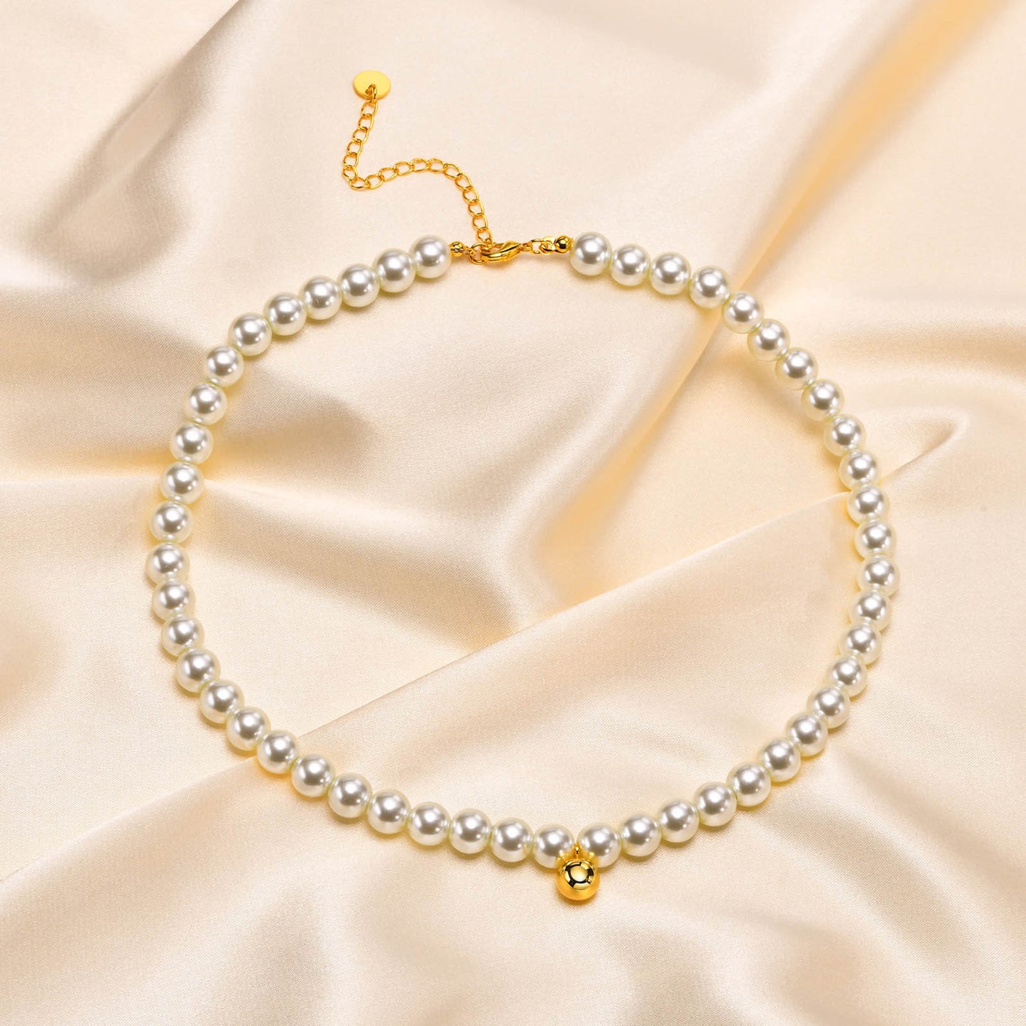 European And American Style Copper Neck Chain Necklace