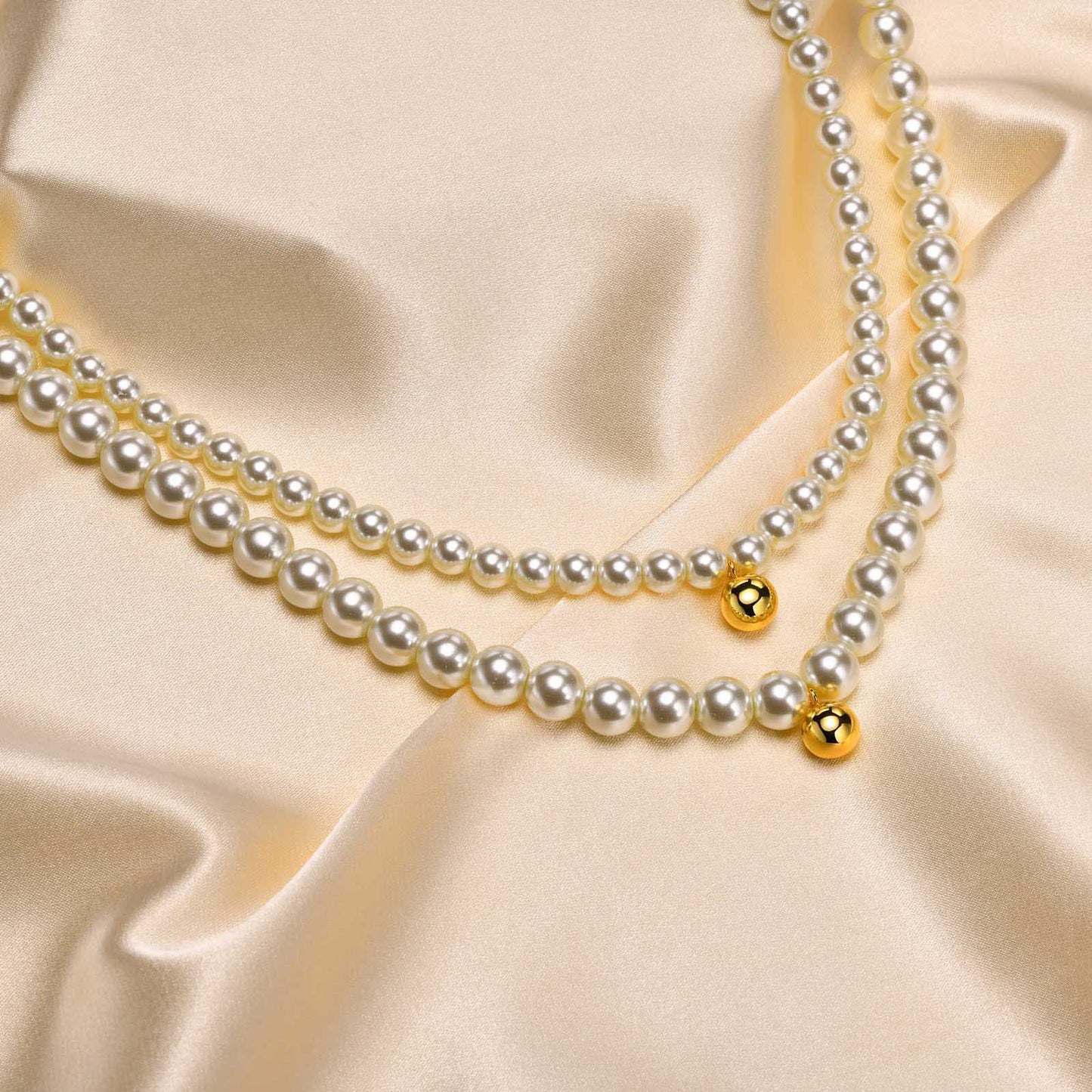 European And American Style Copper Neck Chain Necklace