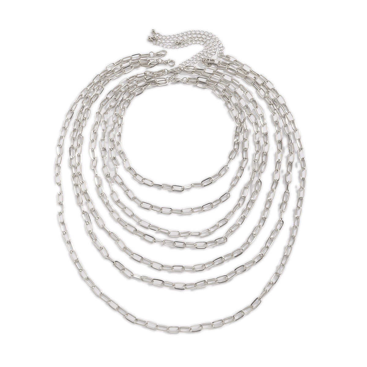 Personalized Geometric Chain Necklace For Women By Planderful Vienna Verve Elegant Statement Accessory