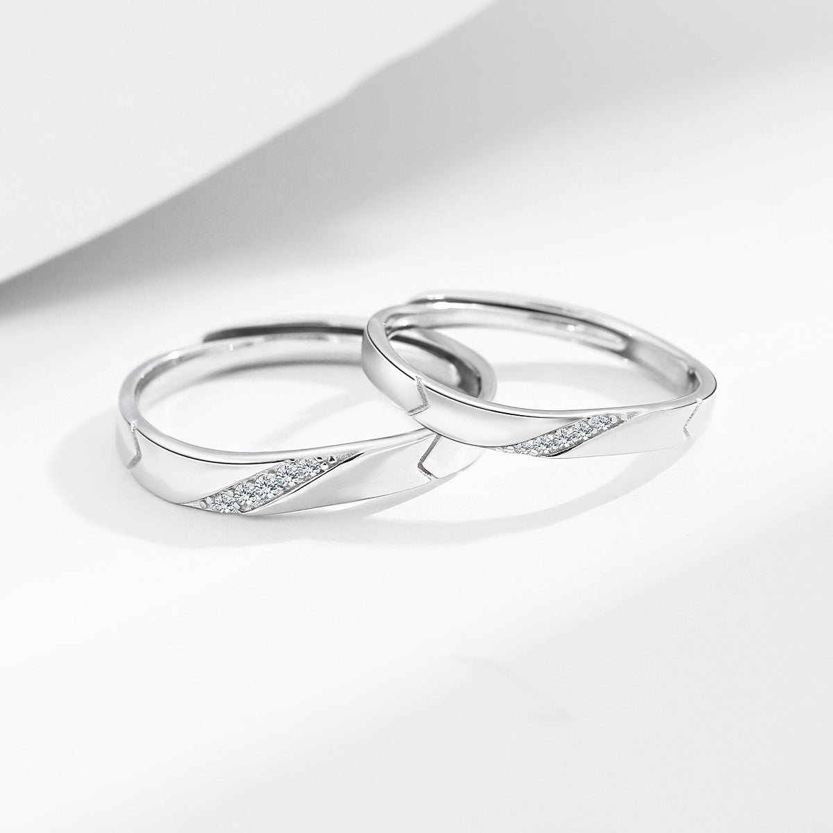 Minimalist Lucky S925 Sterling Silver Men's Ring