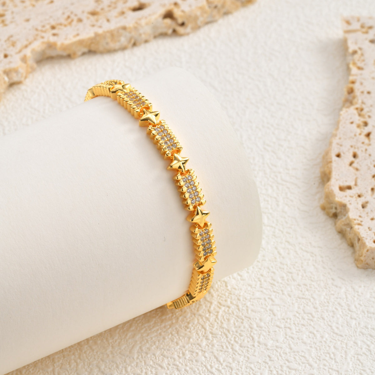 Zircon Copper Bracelet
