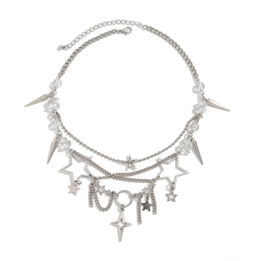 Planderful Vienna Verve Necklace – Unique Tetragonal Star Pendant