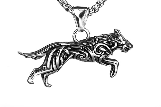 European And American Jewelry Titanium Steel Pendant Necklace For Men