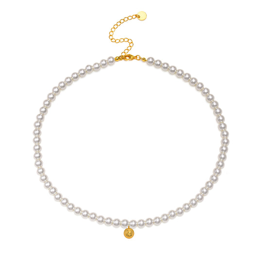 European And American Style Copper Neck Chain Necklace