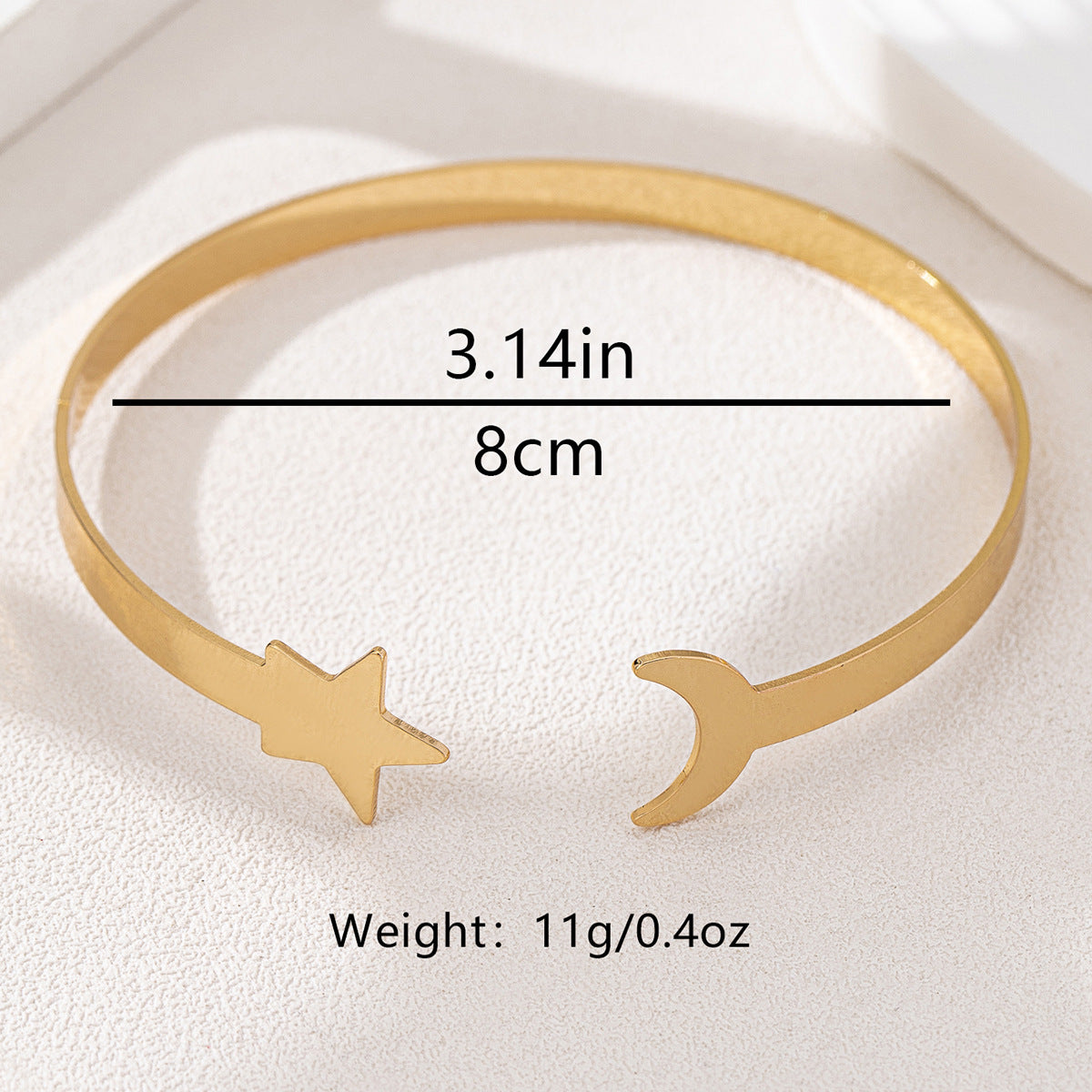 Planderful Vienna Verve Arm Ring – Stylish Minimalist Metal Design