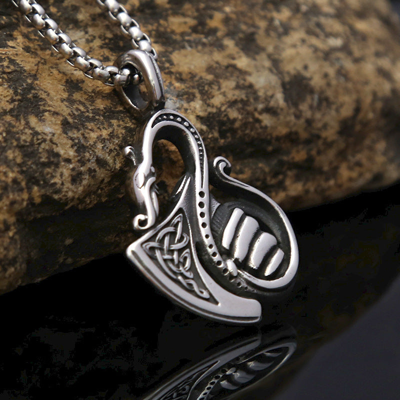 Foreign Trade Stainless Steel Punk Pendant for Men