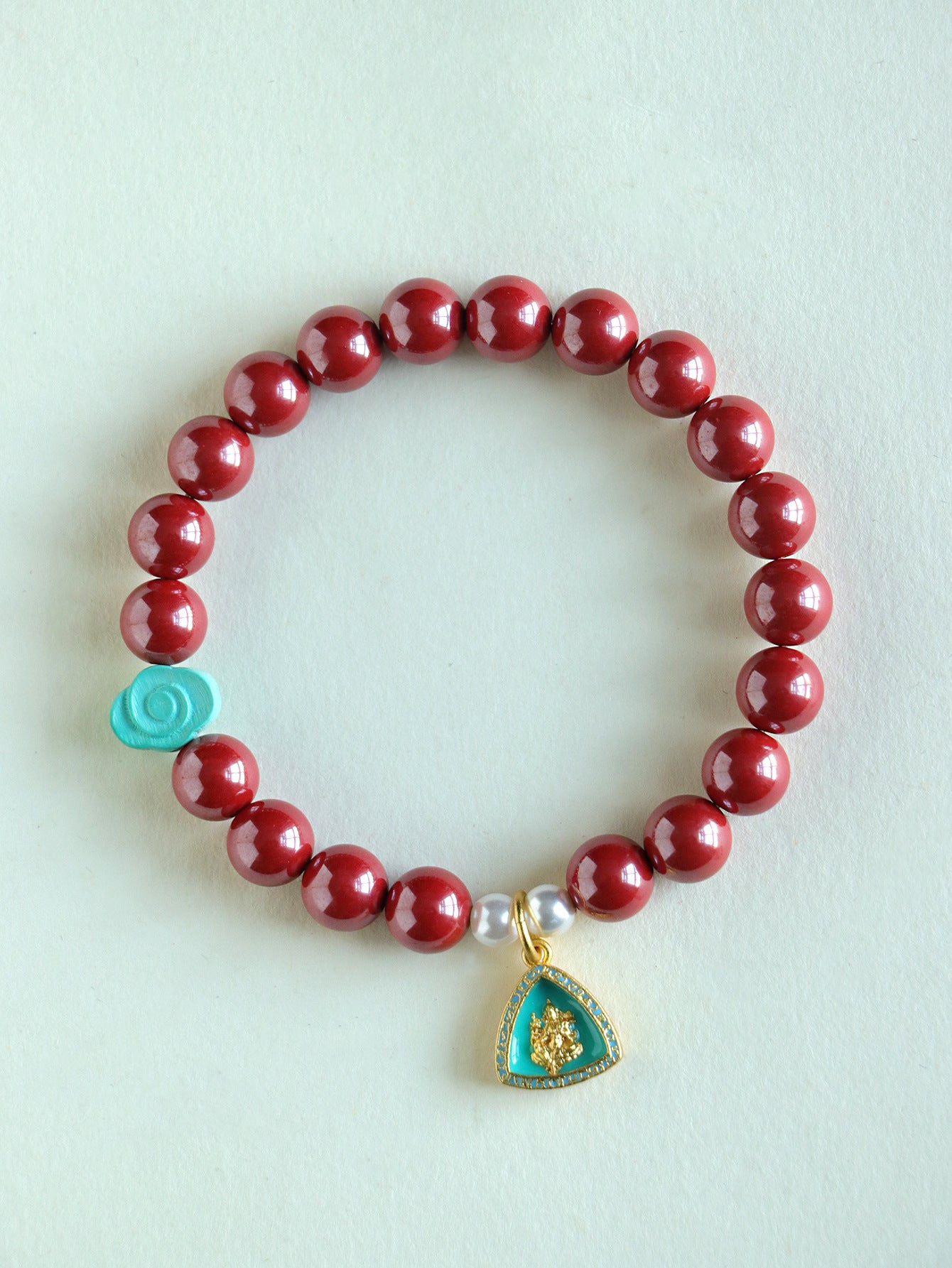 Planderful Fortune's Favor Cinnabar Bracelet – Ethnic Style Jewelry Gift