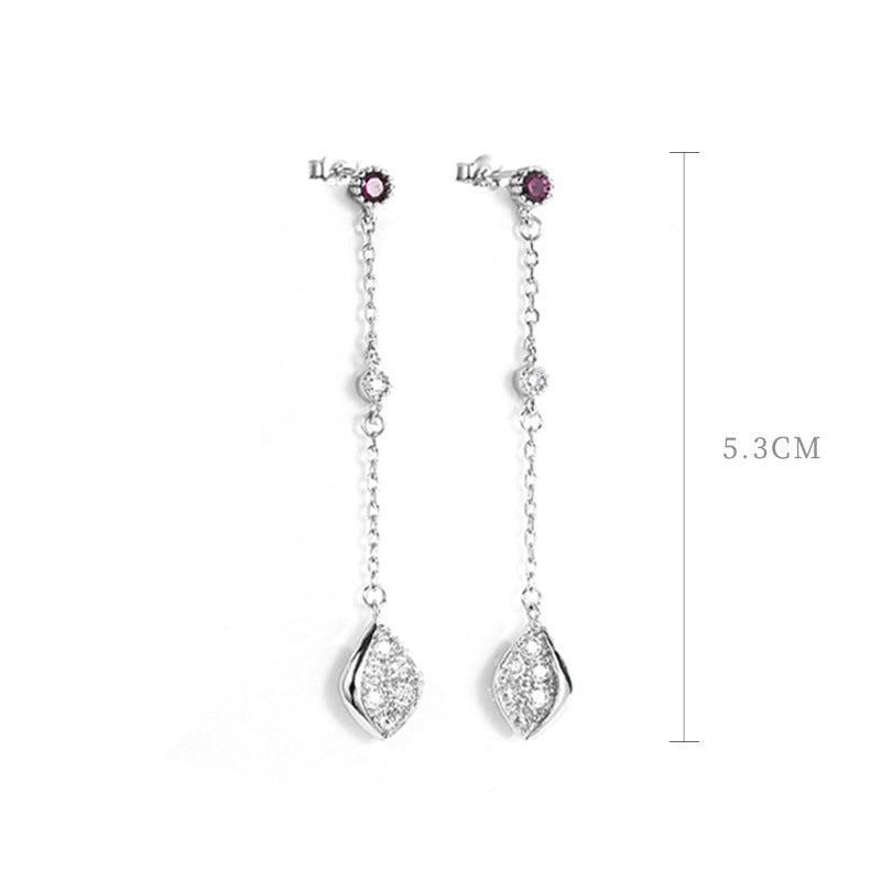 Korean Stud 925 Sterling Silver Earrings