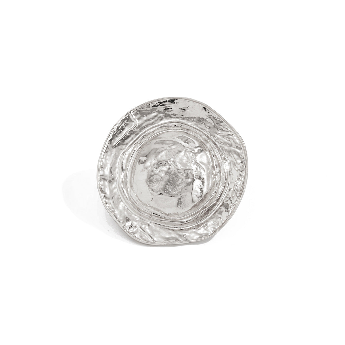 Planderful Vienna Verve Hat Shape Geometric Statement Ring For Women Hand Jewelry Gift