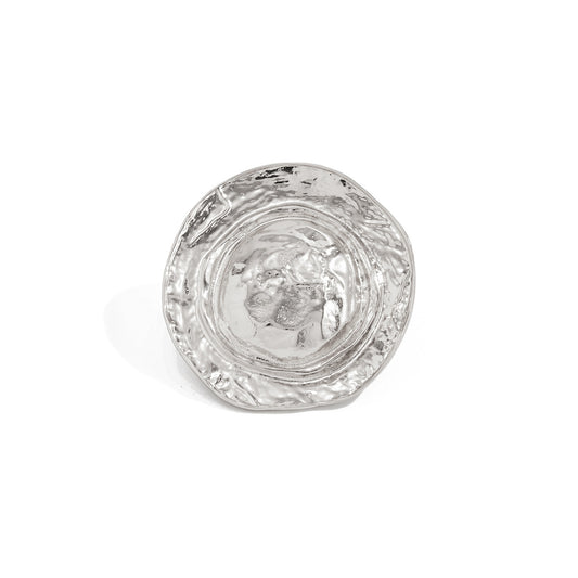 Planderful Vienna Verve Hat Shape Geometric Statement Ring For Women Hand Jewelry Gift