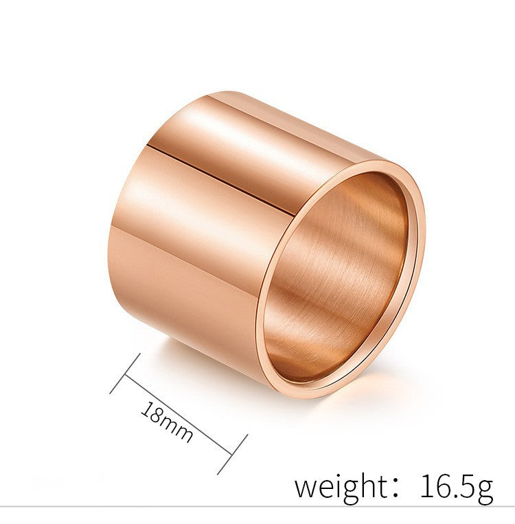 Steel Ring – Statement Everyday Wear