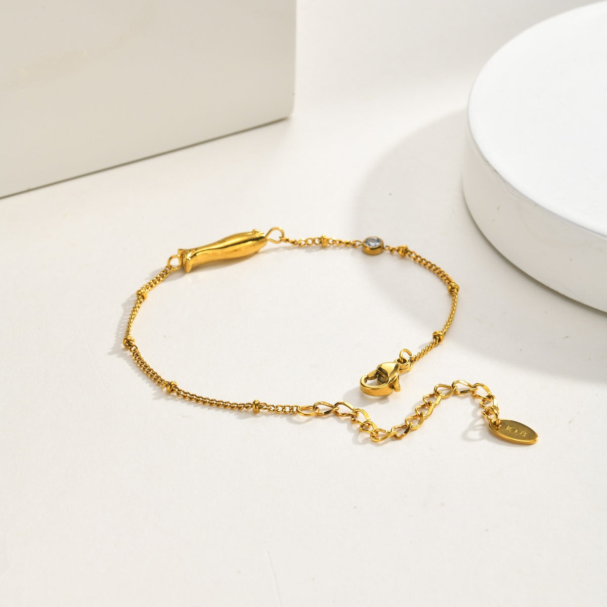 Zircon Stainless Steel Bracelet