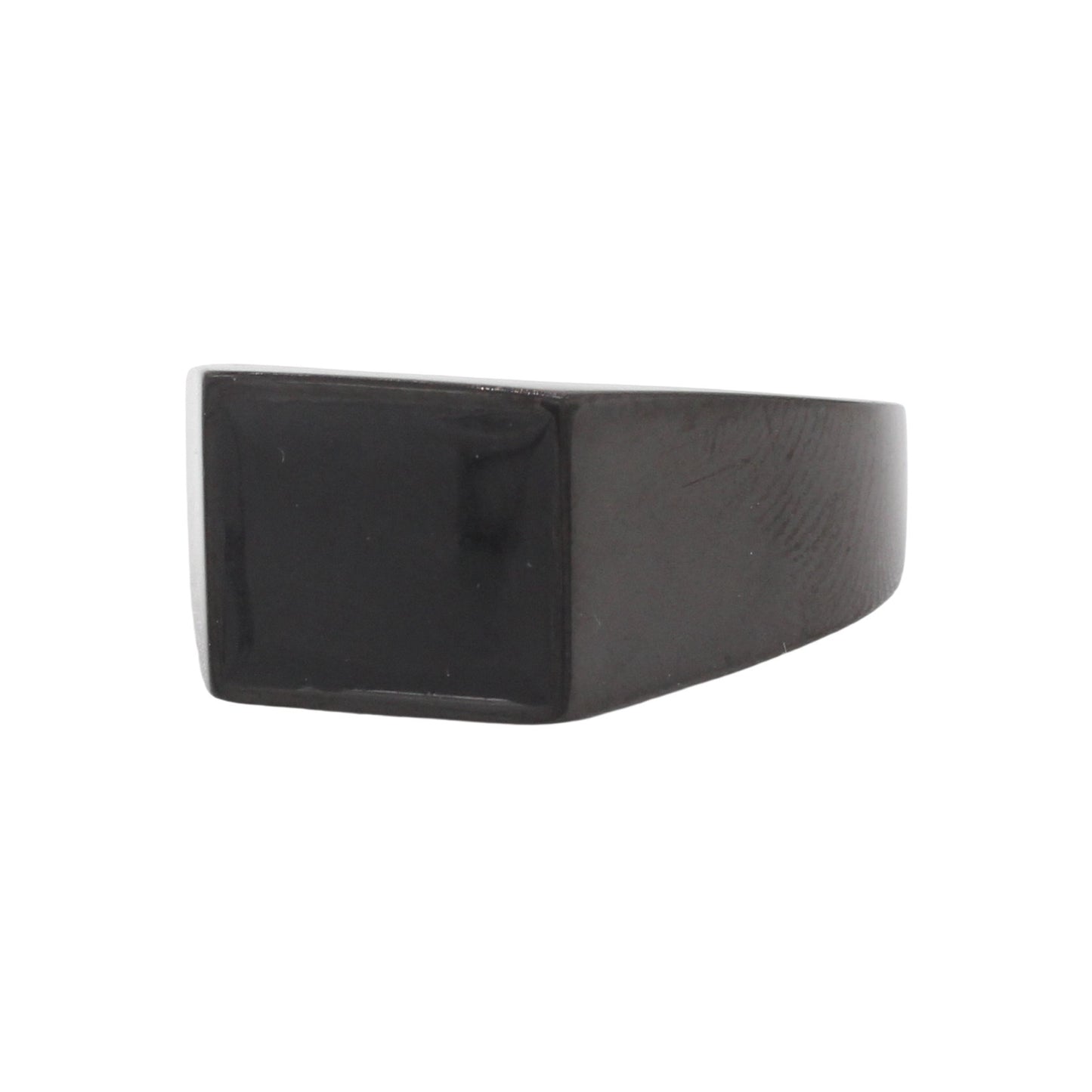 Planderful Jewelry Stainless Steel Ring Epoxy