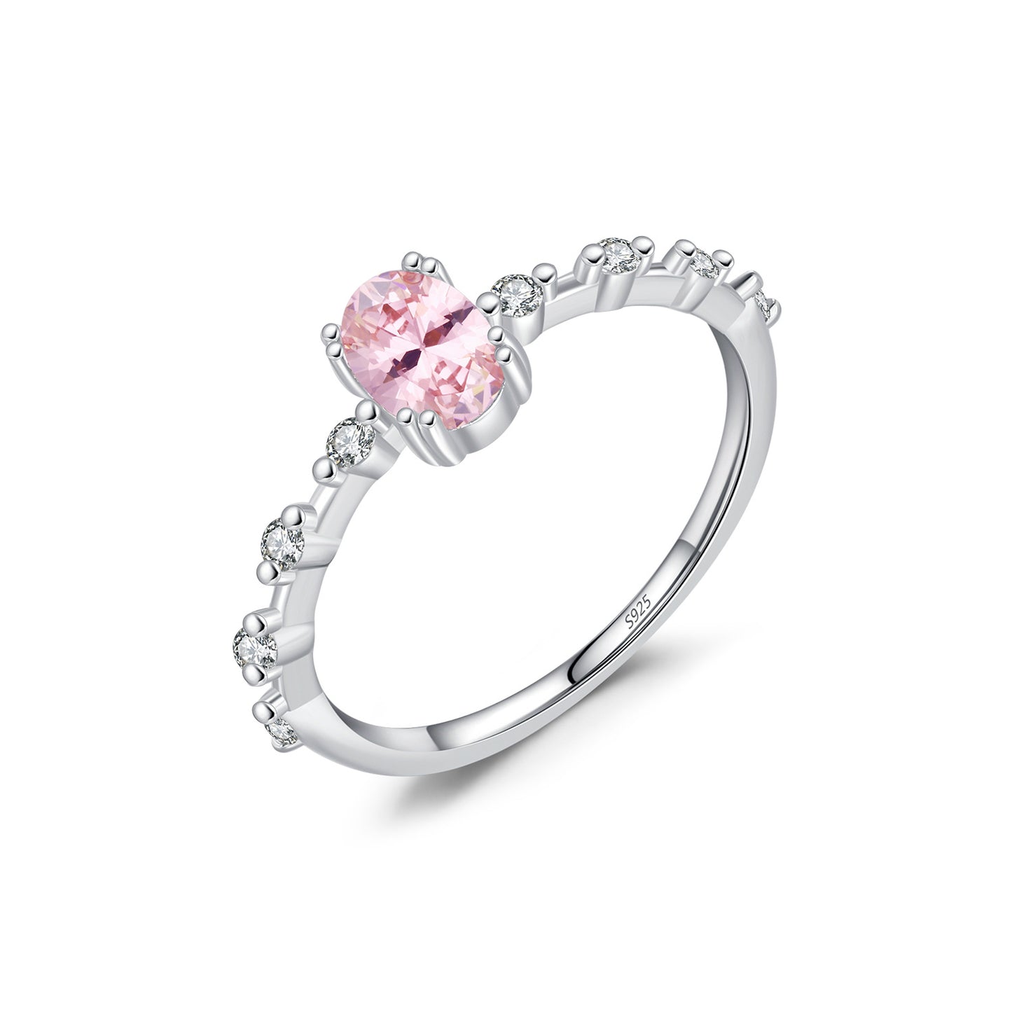 Planderful Gala Fireworks Ring – Exquisite Pink Crystal and Zircon Design