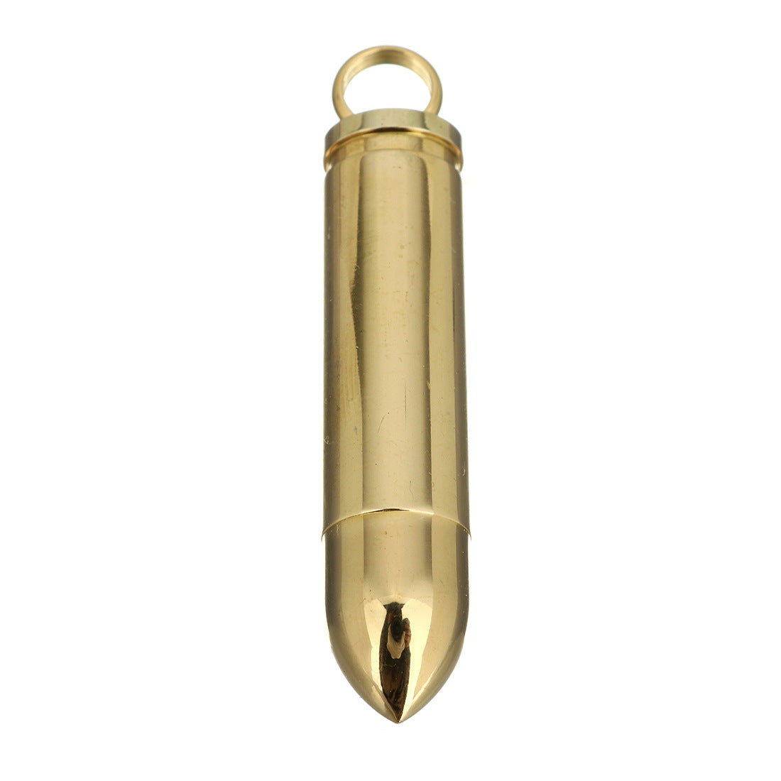 1. Planderful Stainless Steel Bullet Pendant Necklace Unisex Hip Hop Style Jewelry Gift
