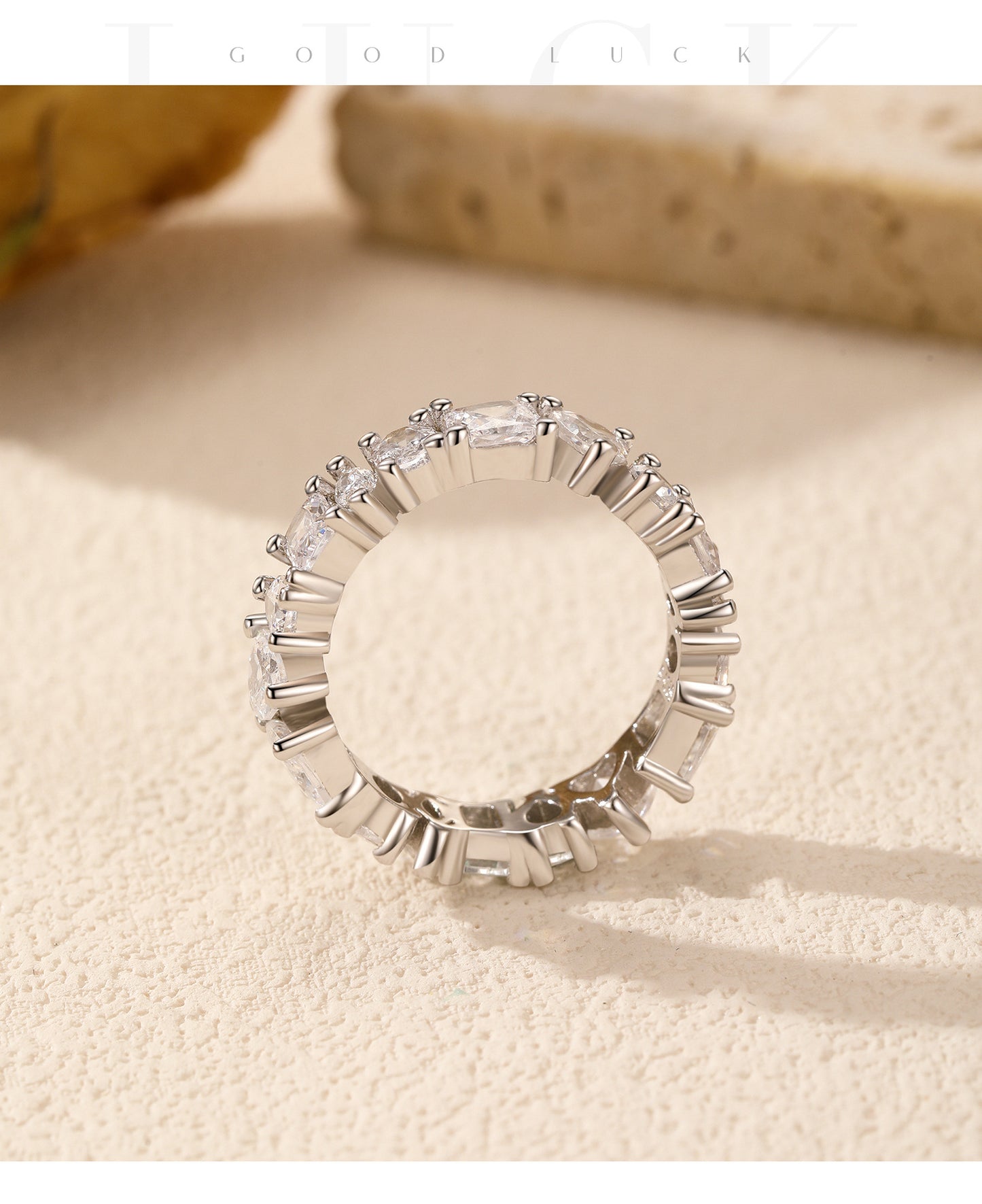 Planderful Everyday Genie Ring – Exquisite Zircon Design for Daily Versatility