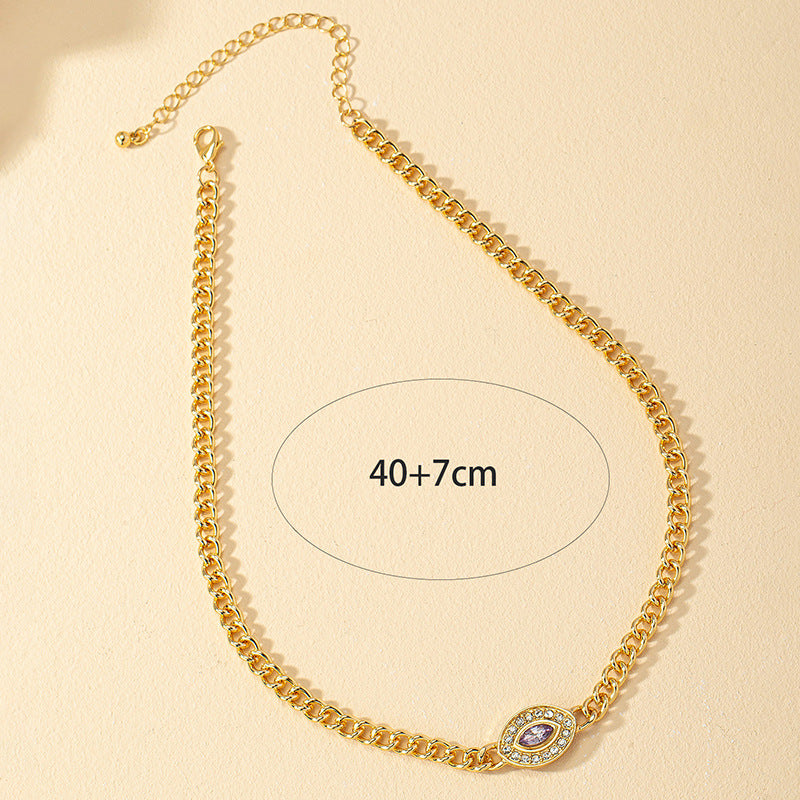 Devil's Eye Luxury Necklace - Vienna Verve Collection