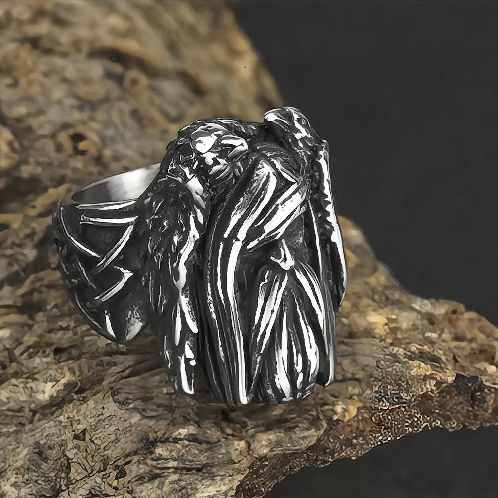 European And American Jewelry Wholesale Men's Titanium Ring