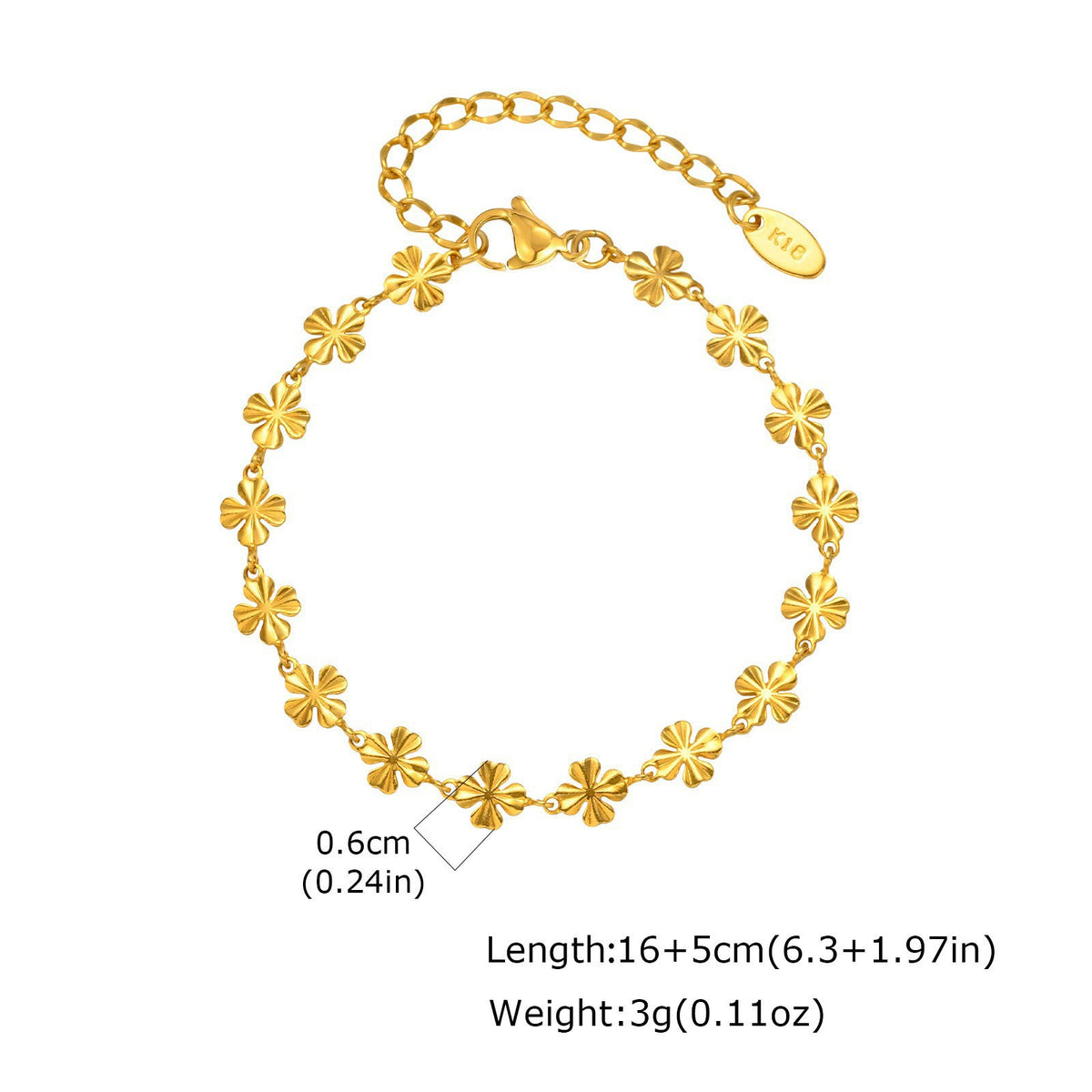 Cross Snake Pearl Zircon Stainless Steel Bracelet