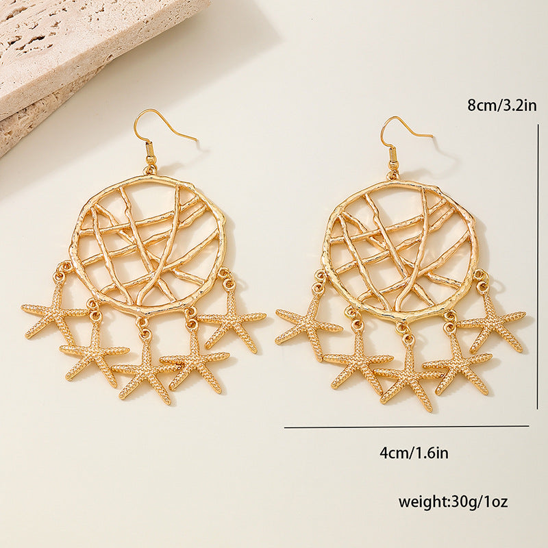 Planderful Vienna Verve Earrings – Retro Fringed Bohemian Design